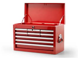 Top Tool Chest 9 Drawer 27" Series Red