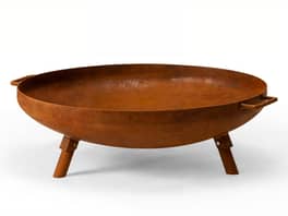 Fire Pit Corten Steel 70cm