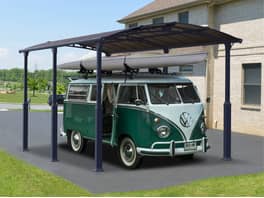 Palram Carport Arcadia Alpine 3.6m x 6.5m Grey