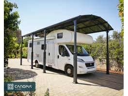 Palram Carport Arcadia Alpine 3.6m x 8.6m Grey