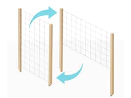 GardenStax - Trellis Plant Trainer and Stakes