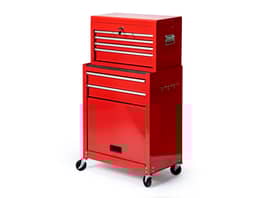 Tool Chest & Rolling Cabinet 8 Drawer Combo