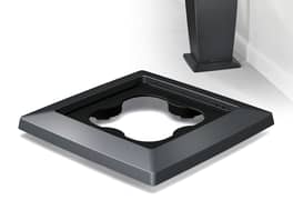 Lechuza Cubico 40 Coaster - Slate