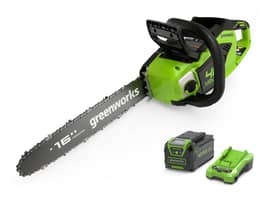 Greenworks 40V Chainsaw 16" Brushless 4.0Ah Kit