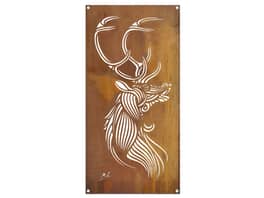 Strol SmartScreen Roaring Stag 600mm x 1200mm Corten Steel