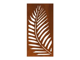 Strol SmartScreen Fern Corten Rust Steel 1800mm x 900mm