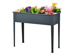 Raised Garden Planter Steel 92L