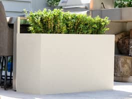 Delgada Fiberstone Planter Terrazzo 252L