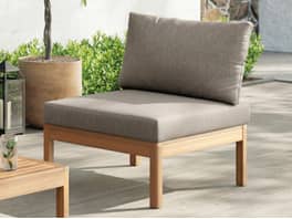 Savanna Outdoor Corner Suite - Armless Chair