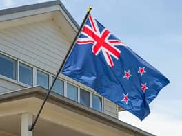 Flagpole Wall Mount 1.83m Black