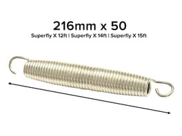 Superfly X Replacement Springs 216mm 50 Pack - 12/14/15ft