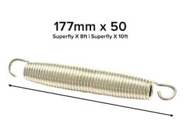 Superfly X Replacement Springs 177mm 50 Pack - 8/10ft