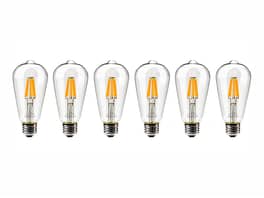 Festoon Lights Filament Replacement Bulbs - 6 Pack