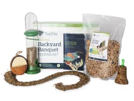 Topflite Backyard Banquet Bird Feeding Set