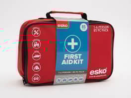 Esko First Aid Kit 1-6 Person 85pc