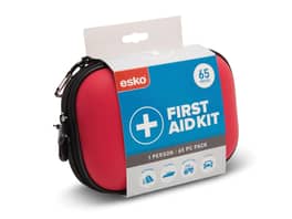 Esko First Aid Kit 1 Person 65pc