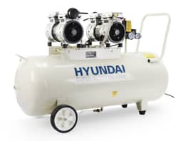 Hyundai Air Compressor Oil Free Low Noise Brushless 2HP 100L