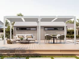 Louvre Roof System 6m x 3m White