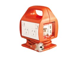 HPM 4 Outlet Power Centre 10A 1.8m Lead + 2 x USB