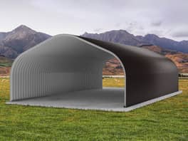 Arch Building 8.78m x 16.53m x 4.64m Ironsand