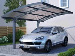 Palram Cantilever Carport Arizona Wave 2.9m x 5.0m 