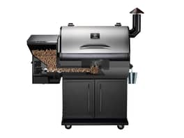 Z Grills 700D2E Wood Pellet Smoker & Grill BBQ with Cover