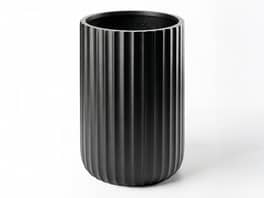 Linea Fiberstone Planter Black 30L