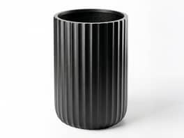 Linea Fiberstone Planter Black 50L
