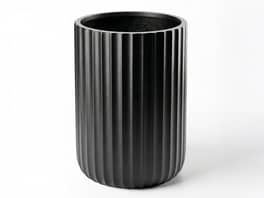 Linea Fiberstone Planter Black 80L