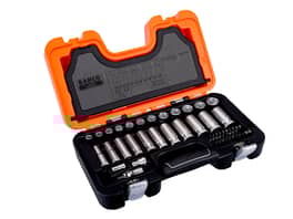 Bahco 53 Piece 3/8" & 1/4" Deep Socket Set