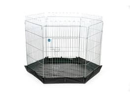 Fetch Dog Exercise Pen & Fence with Base 122cm X-Large