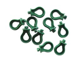Evergreen Greenhouse Hanging Brackets Green 10 Pack