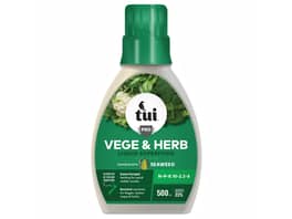 Tui Vege and Herb Liquid Superfood Fertiliser 500ml