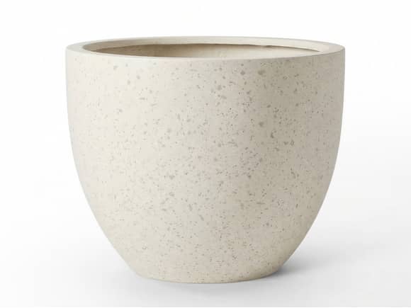 Huevo Fiberstone Planter Terrazzo 60L