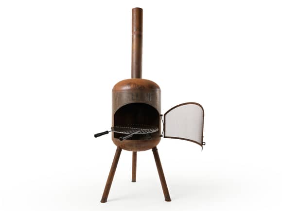 Ronda Corten Steel Outdoor Fireplace Stove