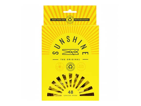 Sunshine Pegs - 48 Pack