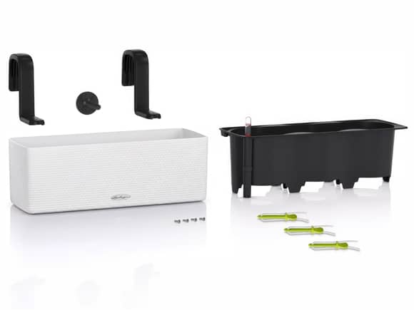 Lechuza Cube Triple - White