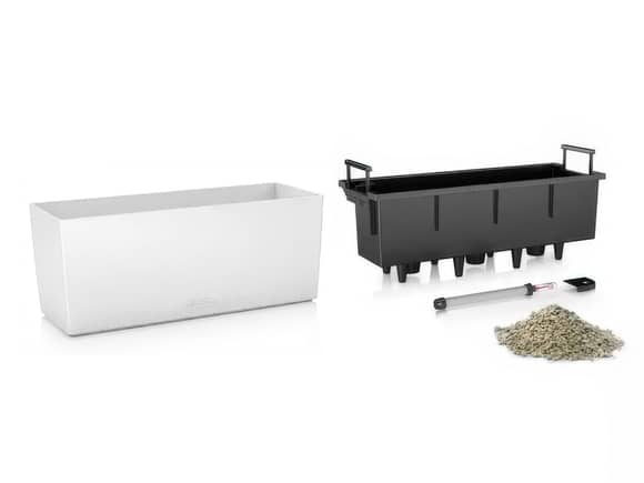 Lechuza Balconera Planter 50cm - White