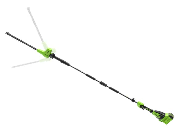 Greenworks 40V Long Reach Hedge Trimmer 510mm Skin 