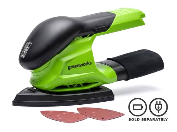 Greenworks 24V Detail Finishing Sander Skin 