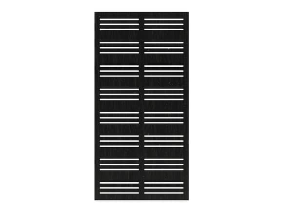 Strol SmartScreen Louvre Black WPC - 1800mm x 900mm 