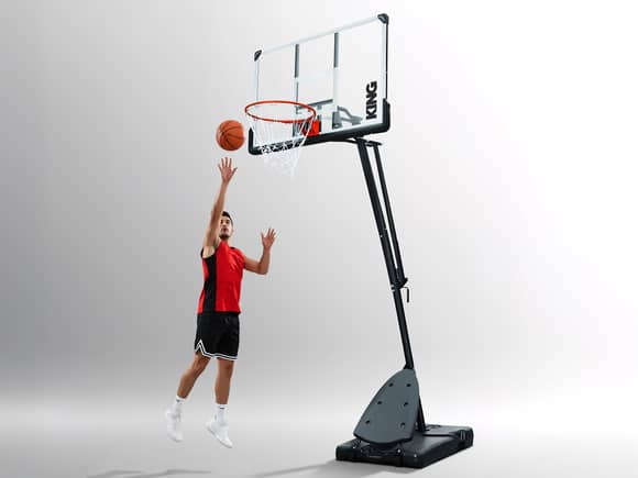 King Portable Basketball System 137cm