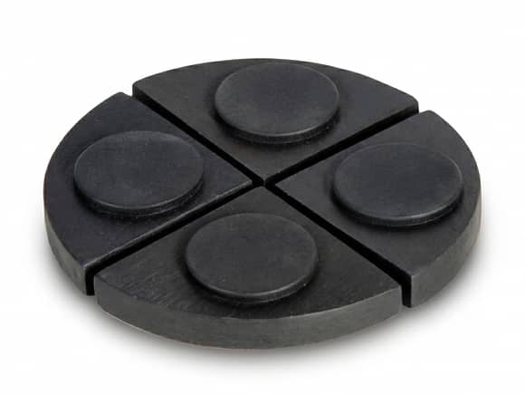 Planter Pot Feet Fiberstone - 4 Pack Black 