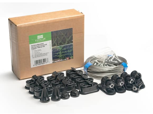 Espalier Surface Mounted Kit Heavy Duty 30m Without Tools