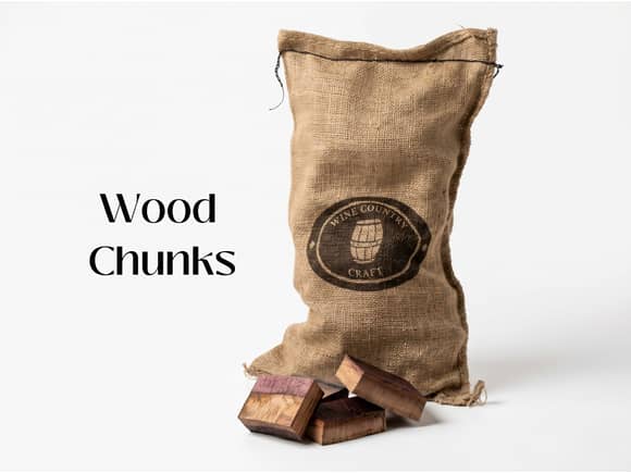 Wine Barrel Oak Smoking Wood Chunks
