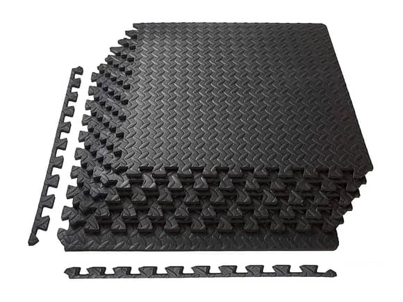 Interlocking Foam Floor Mat Tiles 19mm - 12 Pack