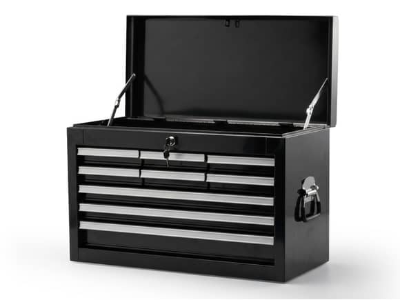 Top Tool Chest 9 Drawer 26" Series Black