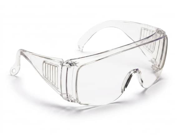Esko Vispec Overspec Safety Glasses - Clear Lens
