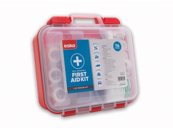 Esko First Aid Kit 1-25 Person 116pc