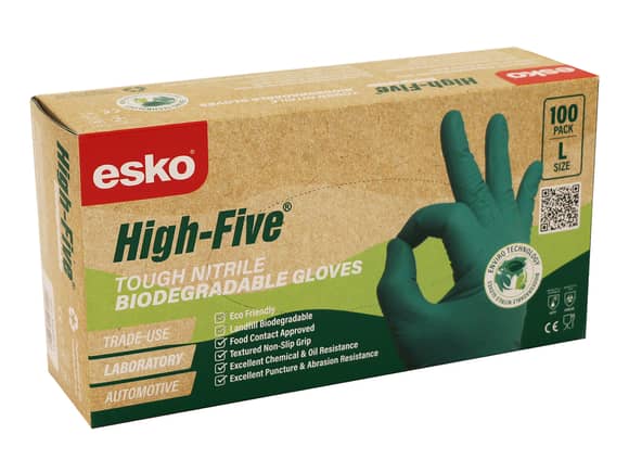 Esko High Five Biodegradable Glove 100 Pack